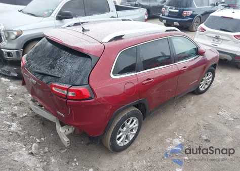 2014 Jeep Cherokee Latitude из США, поврежденный, VIN 1C4PJLCB3EW297389